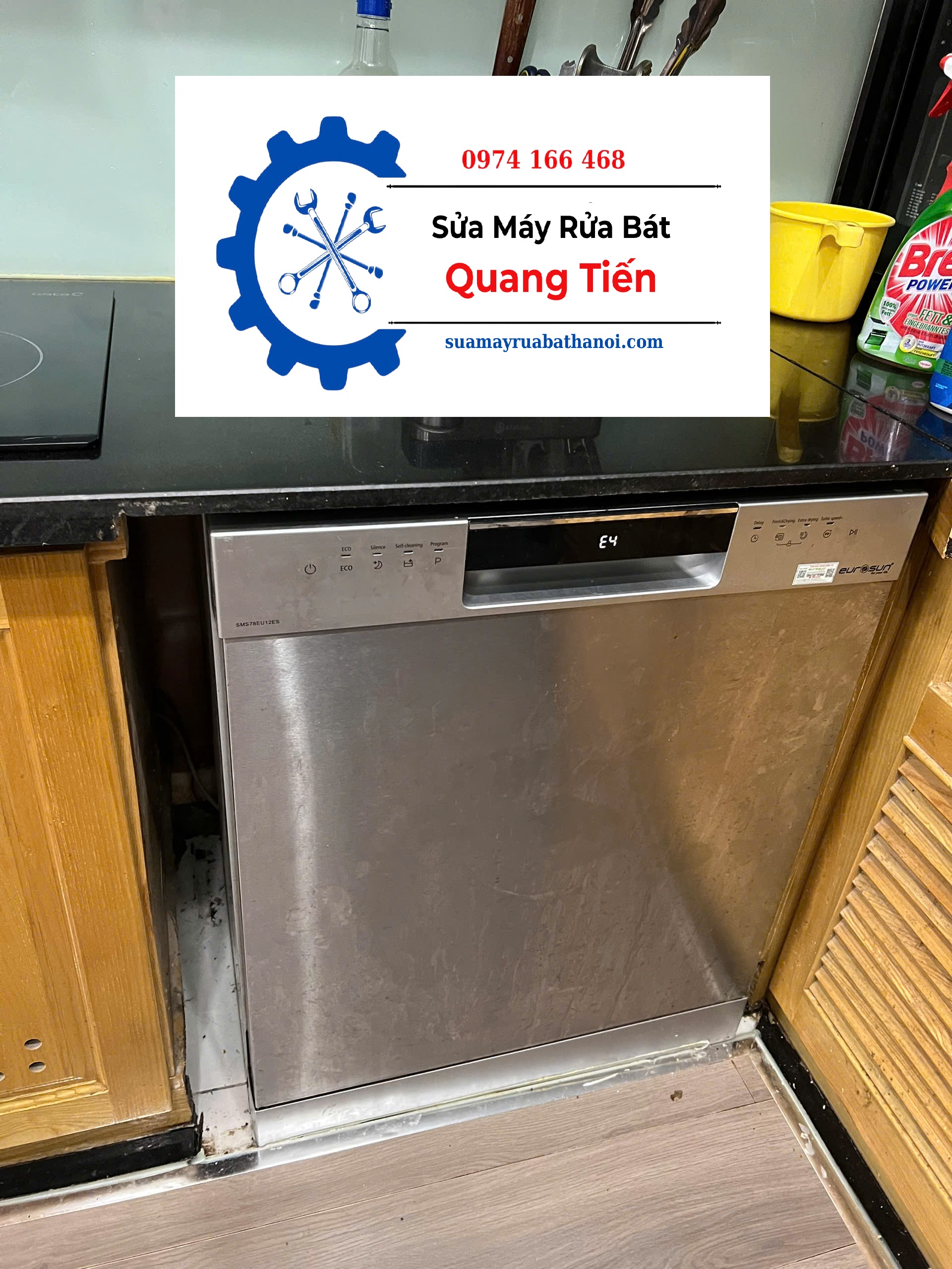 Sửa chữa máy rửa bátt