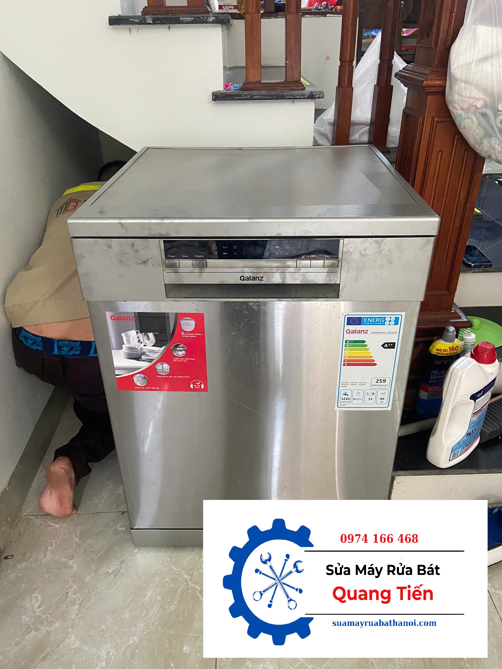 Sửa máy rửa bát tại nhà