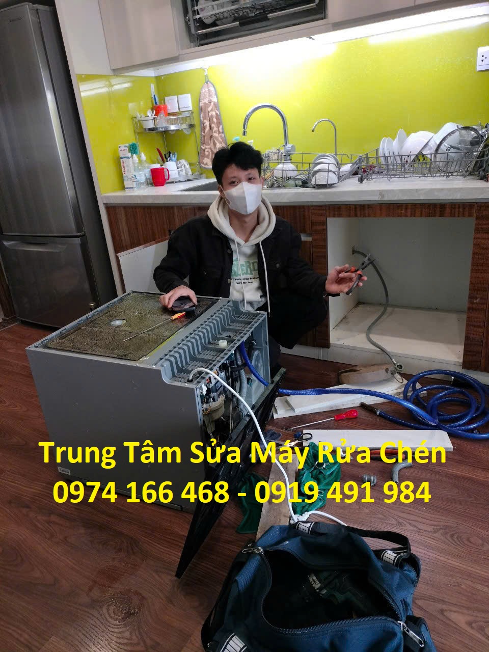 Sửa máy rửa chén tại nhà