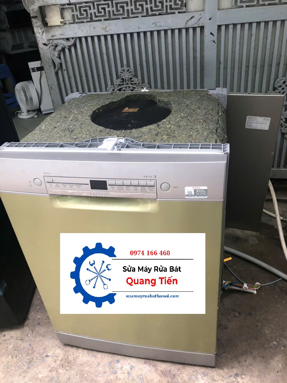 Sửa máy rửa bátt