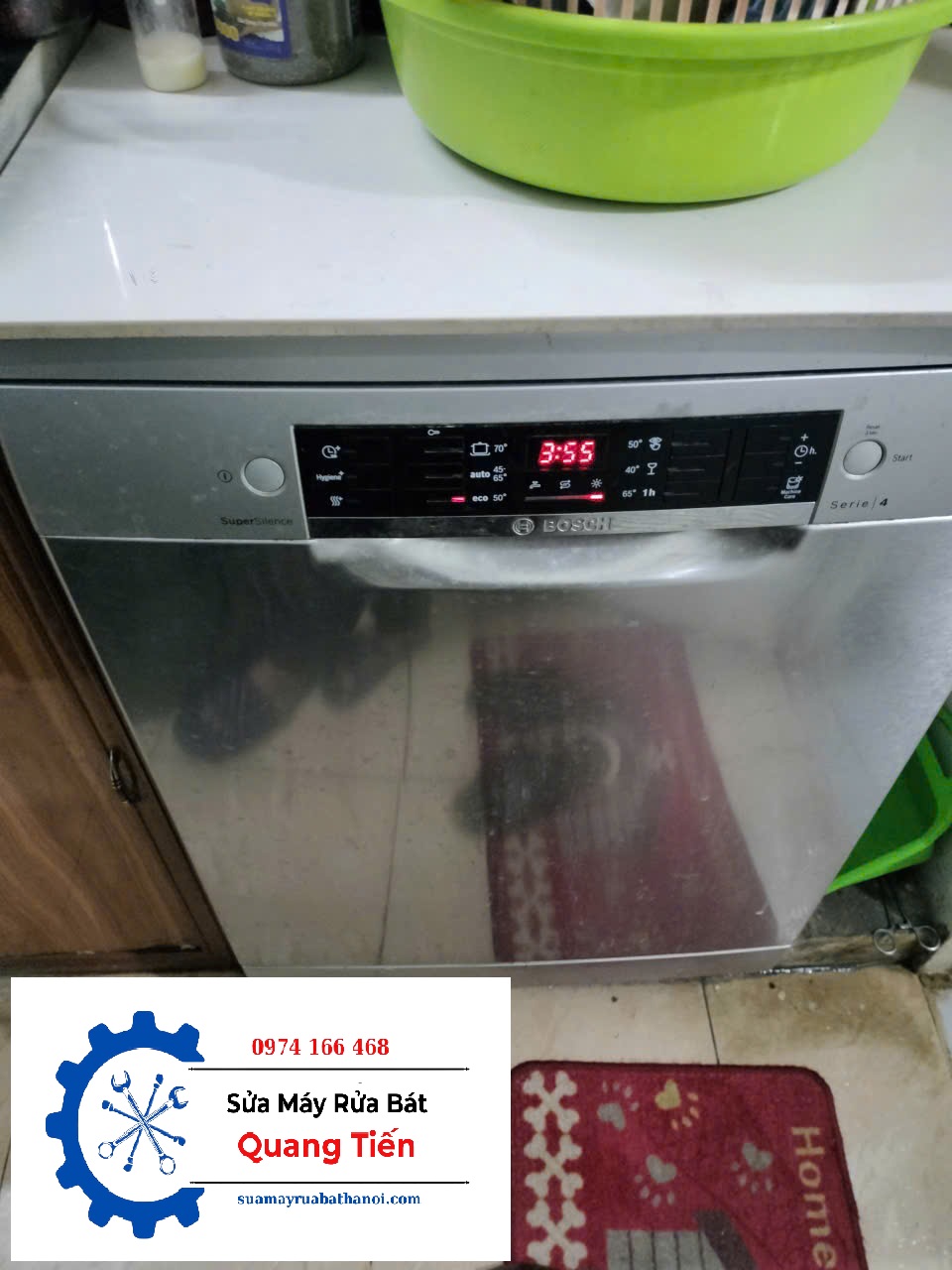 Sửa máy rửa bátt