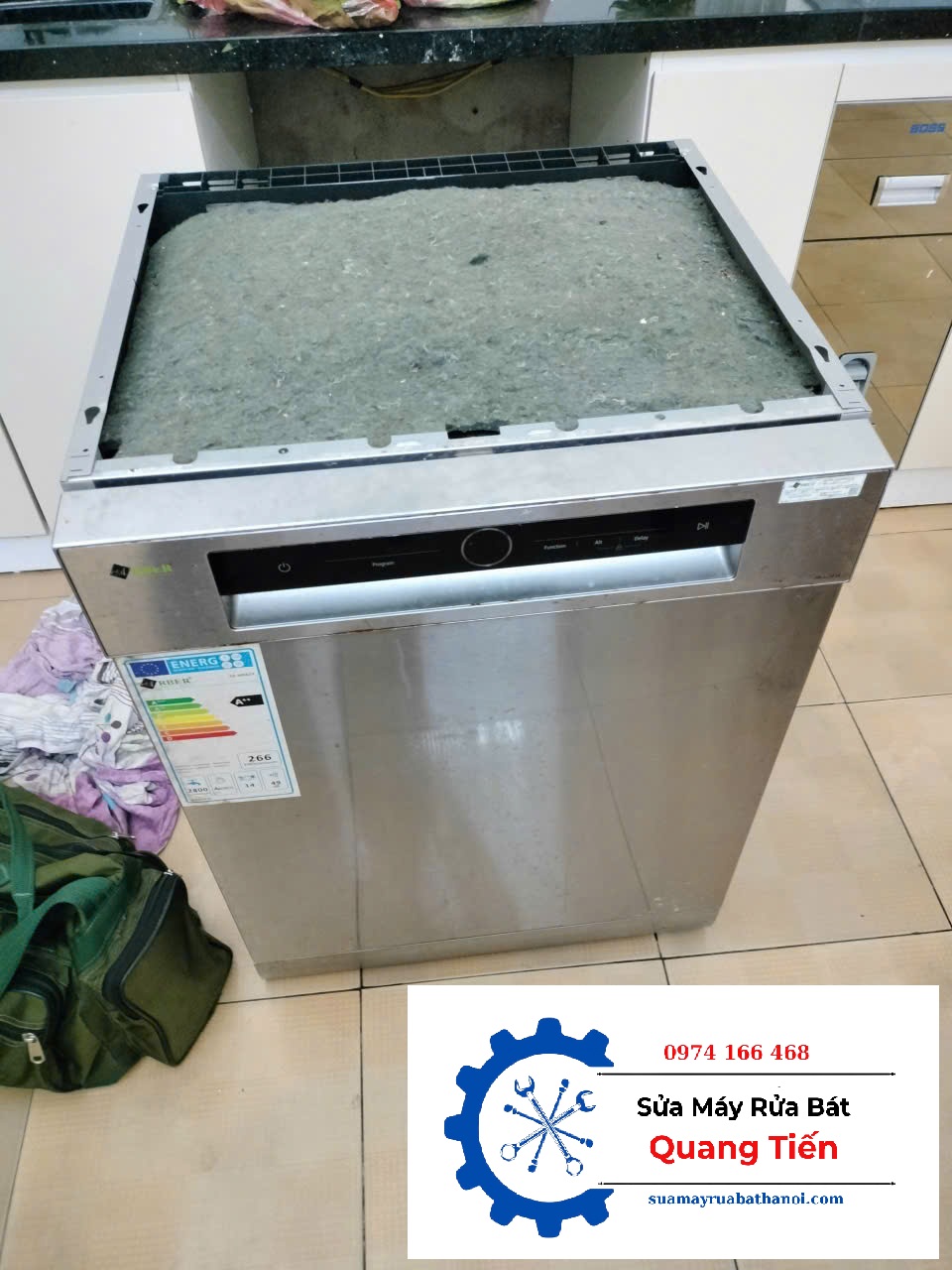 Sửa máy rửa báttt